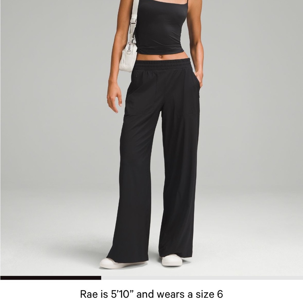 Lululemon Swift Mid-Rise Wide-Leg Pants